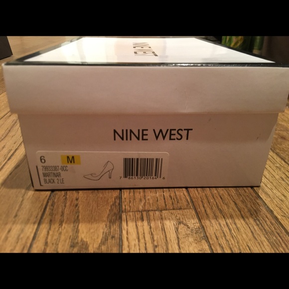 Nine West MARTINA Pumps (Black Leopard /SIze 6) - Picture 6 of 6